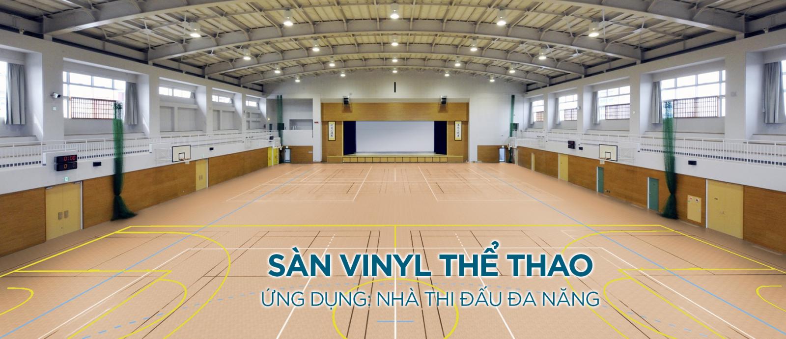 Sàn vinyl thể thao VITOCO